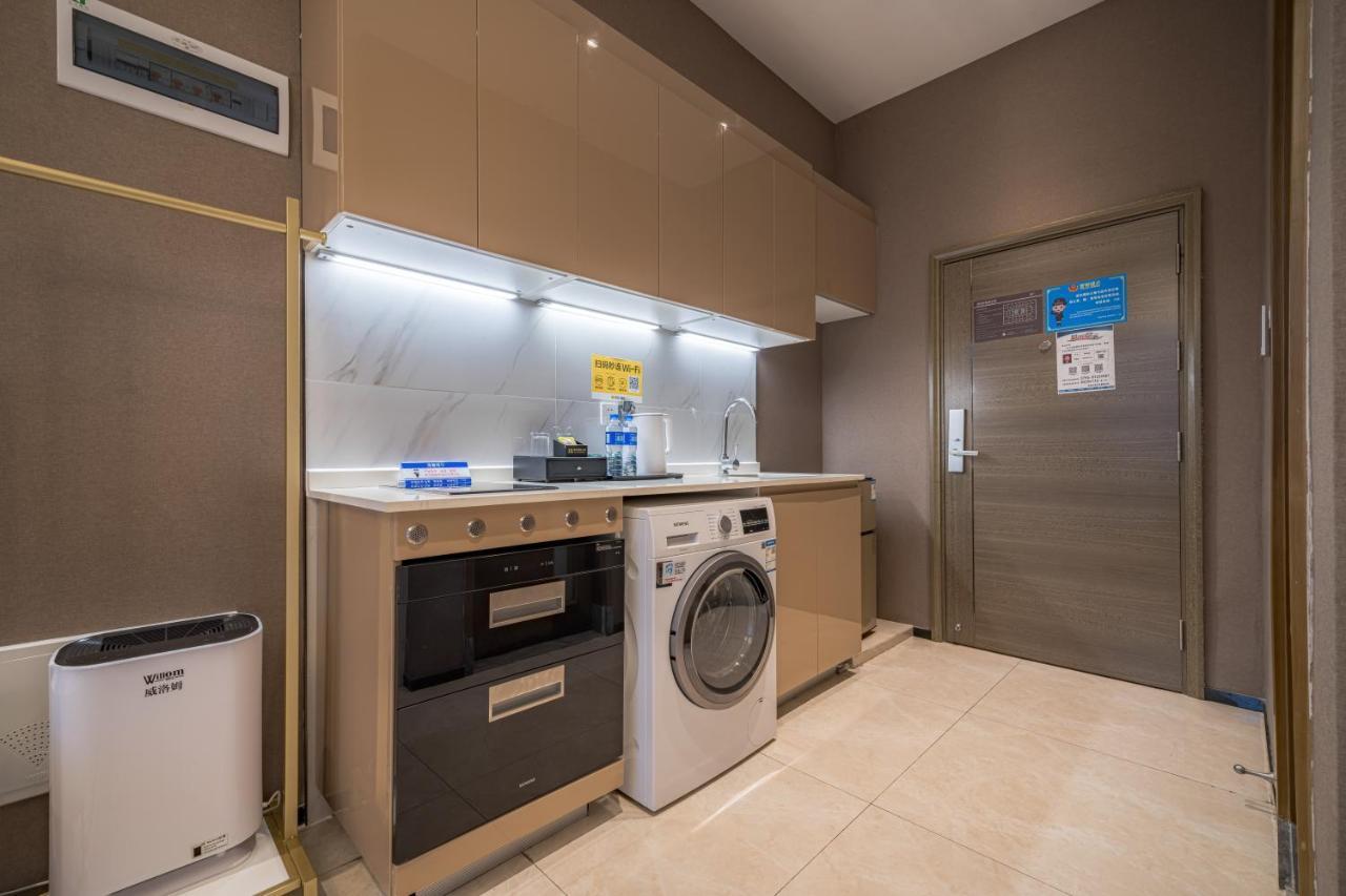 Gepai Executive Apartment - Shenzhen Futian Convention And Exhibition Center Extérieur photo