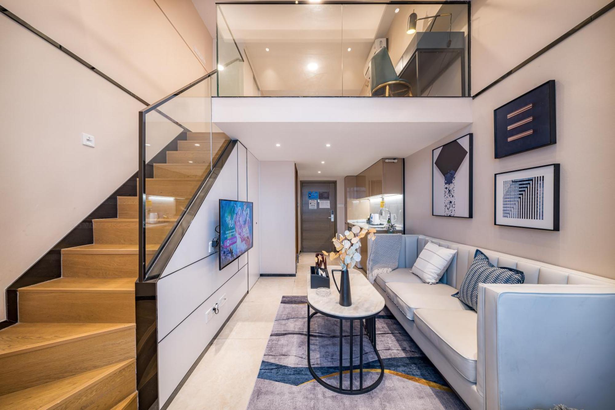 Gepai Executive Apartment - Shenzhen Futian Convention And Exhibition Center Extérieur photo