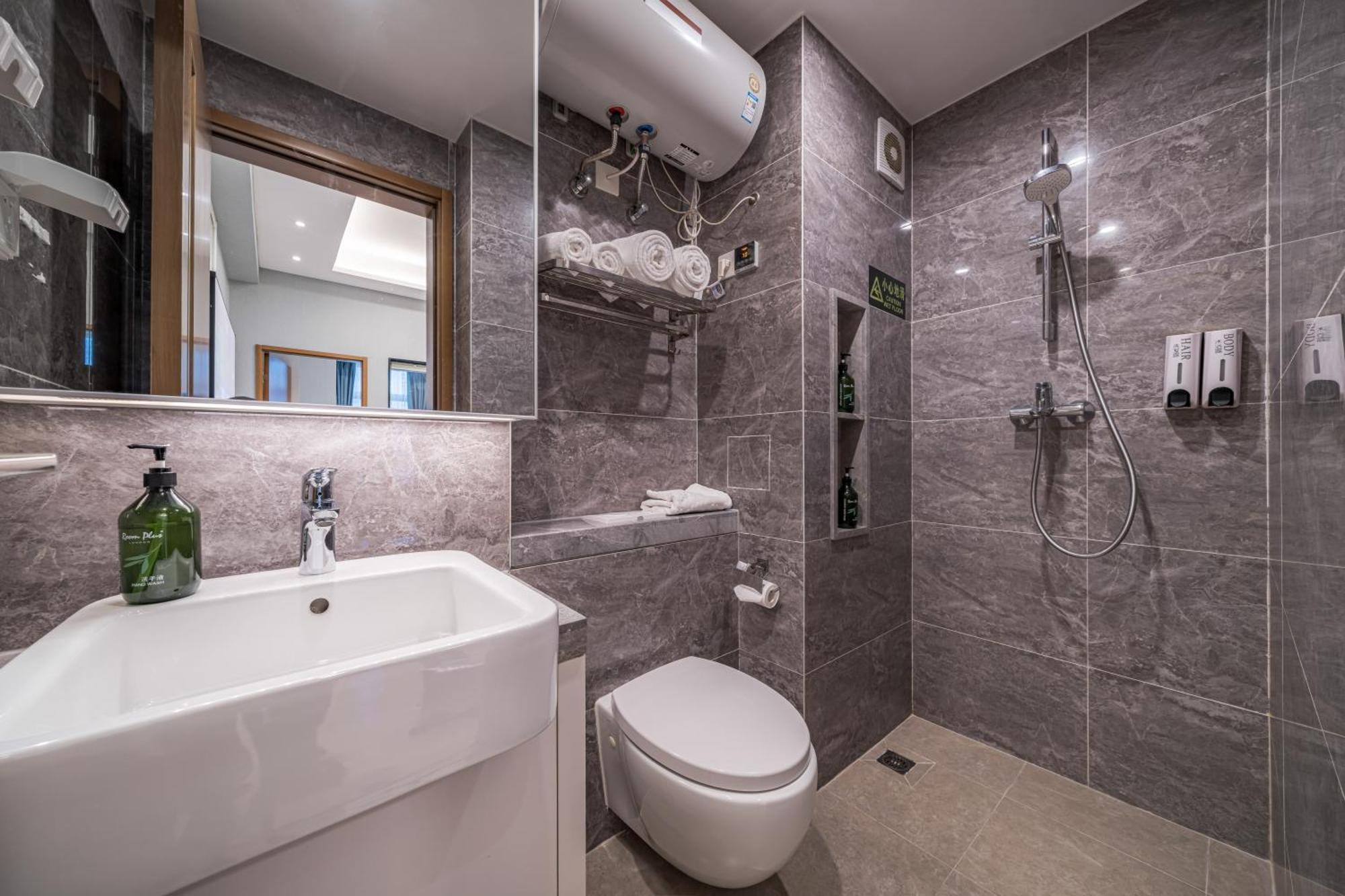 Gepai Executive Apartment - Shenzhen Futian Convention And Exhibition Center Extérieur photo